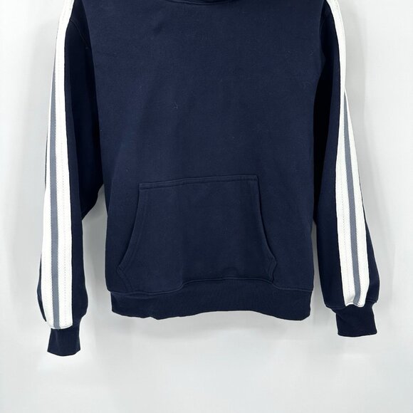 ARITZIA sweatfleece cozy fleece perfect fit hoodie sweatshirt SMALL blue lounge - Picture 4 of 10